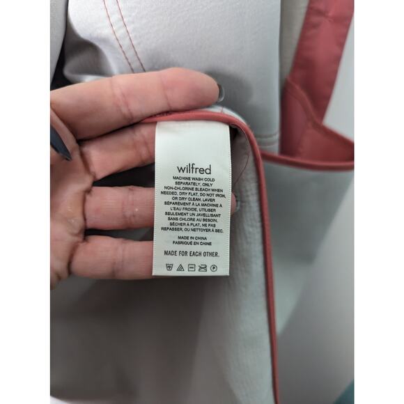 Aritzia Wilfred The Ganna Shirt Jacket Warm Sienna Red (Pink) NWT Size 2XL - Picture 7 of 12